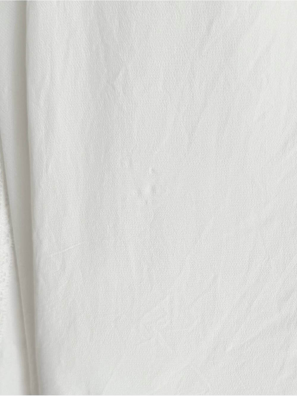 Madewell Lace Insert Button up Long Sleeve Top - Picture 6 of 9